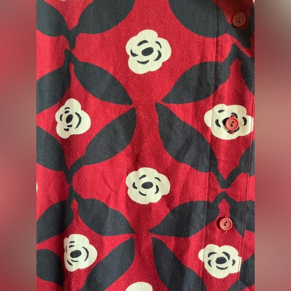 Marimekko X Uniqlo Button-down Long-sleeved Dress XS - Picture 2 of 6